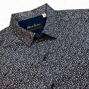 Robert Graham modern Americana multicolor preppy button shirt size large